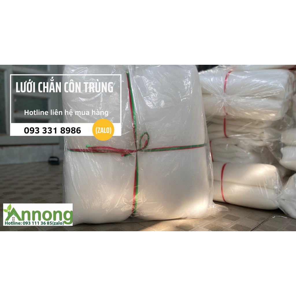 Lưới Trồng Rau Chống Côn Trùng Khổ 2.7m, 32 Mesh