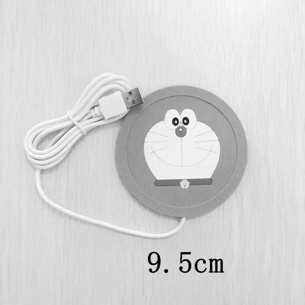 Đế Hâm Nóng Cốc Nước Bằng Silicon Họa Tiết Hoạt Hình Dễ Thương Tiện Dụng