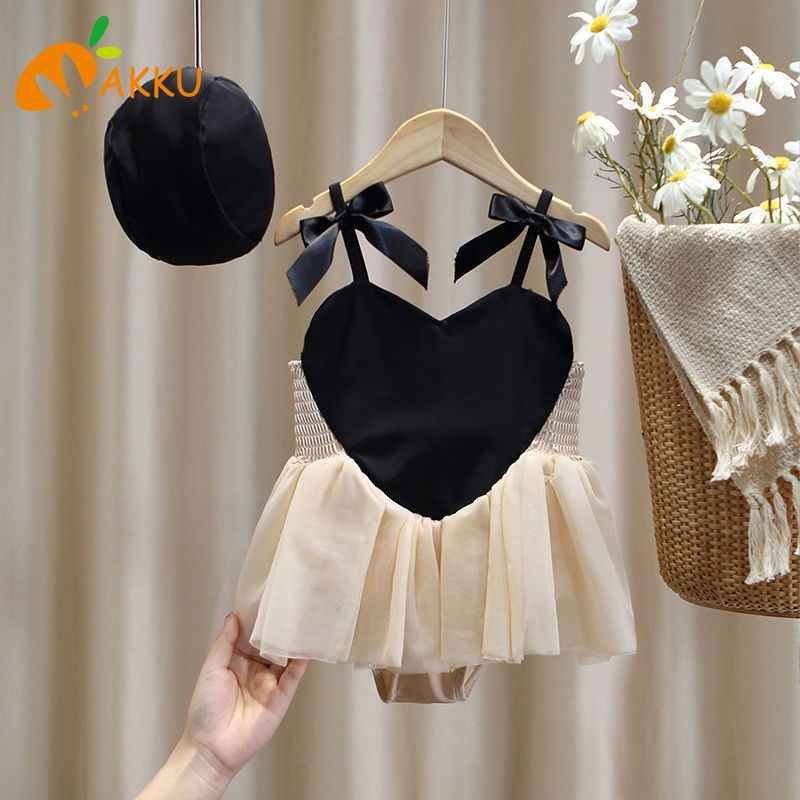 Đồ Bơi Một Mảnh Hai Dây Kiểu Công Chúa Dễ Thương Xinh Xắn Cho Bé Gái