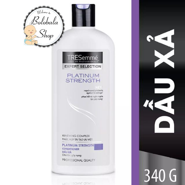 Dầu xả TRESEMME PLATINUM STRENGTH 340G