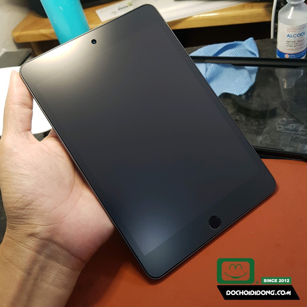 Miếng dán cường lực màn hình IPad Mini 4/ 5 nguyên liệu nhựa nano cao cấp