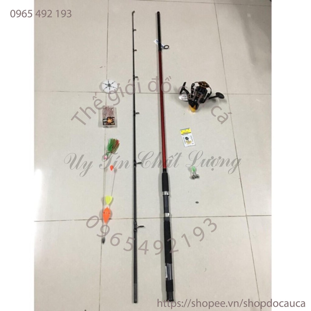 Combo cần câu shimano và máy AD 6000 Full phụ kiện ( rẻ vô địch )