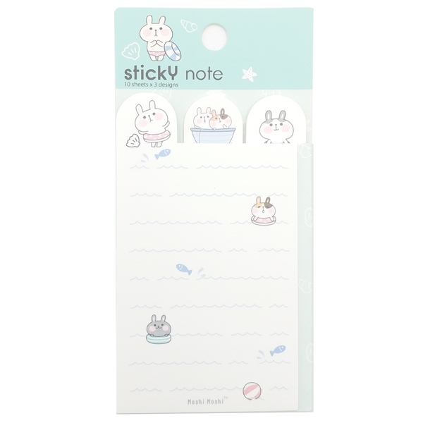 Giấy Note Moshi Moshi 029 - Mẫu 2 - Xanh Lá - Moshi Moshi