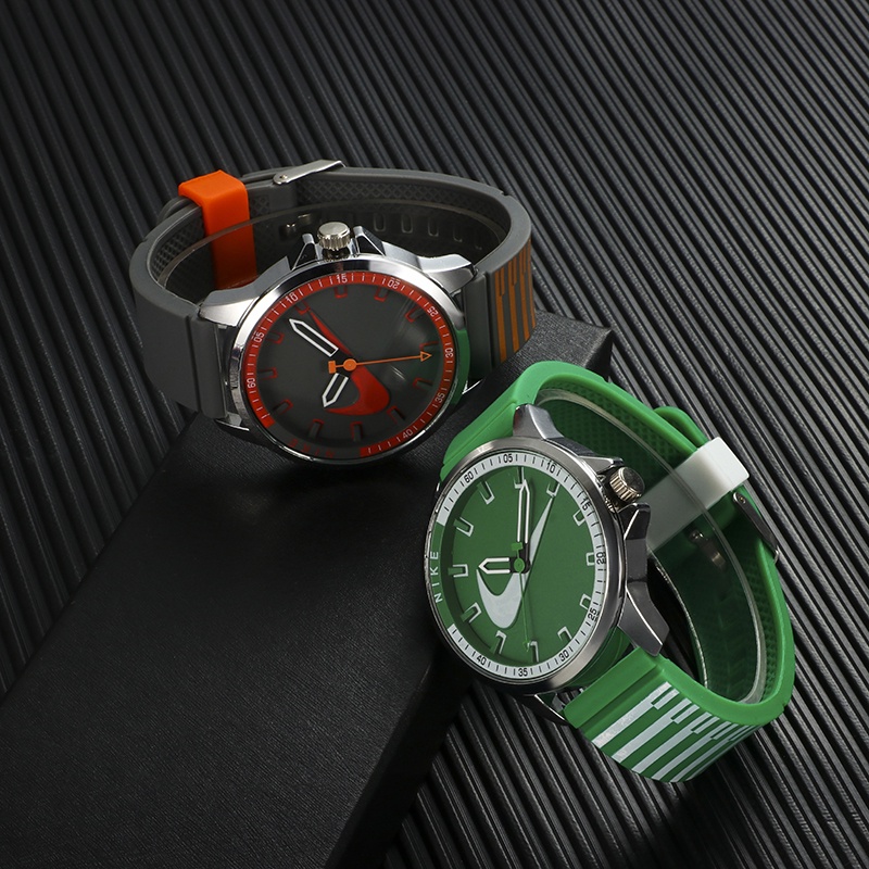 Đồng Hồ Thể Thao Nike Chống Thấm Nước Dây Silicon 6 Màu Thời Trang