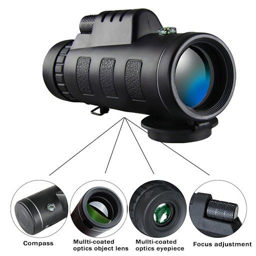 HÀNG CAO CẤP -  [LÍNH BẮN TỈA] ỐNG NHÒM KÈM LENS CAMERA CHO ĐIỆN THOẠI 1500M  - Hàng Cao Cấp