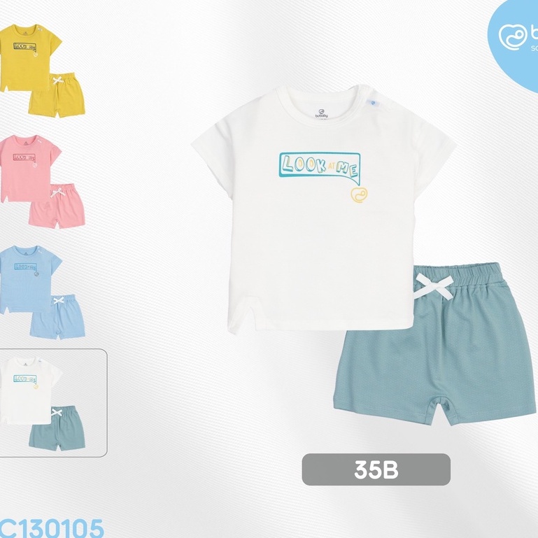 Bộ quần áo cộc tay  BU, bubaby cho bé 6m - 4Y