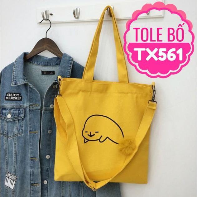 TÚI TOTE IN HÌNH CÁ XINH XẮN TX561- 88 ⚡FREESHIP⚡100% ẢNH THẬT⚡NN CHUYÊN SỈ - NN STORE