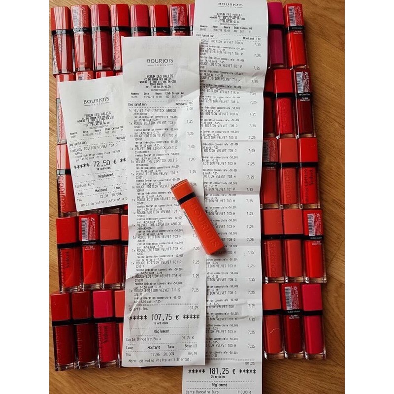 Son kem BJ Bourjois velvet số 01.02.03.04.05.06.07.08.09.10.11.12.13.15.16.17.18.19.20.33 | BigBuy360 - bigbuy360.vn