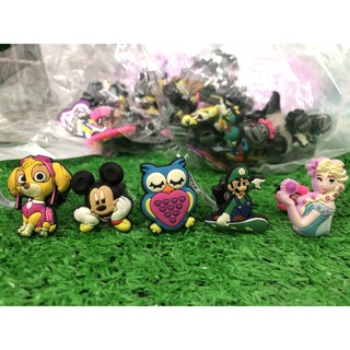 STICKER NÚT GẮN LÒ XO TRANG TRÍ DÉP CROCS / DÉP LỖ CARTOON - KHAHANHCM