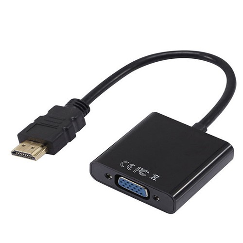 Dây Cáp Chuyển Đổi Hel + 1080p Hdmi Sang Vga Hd Video Cho Pc