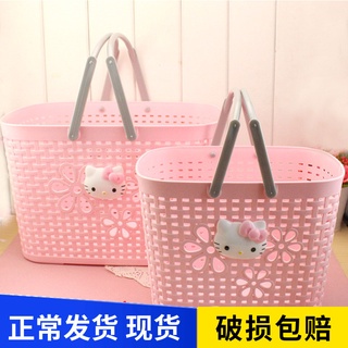 Giỏ mua sắm / đựng trái cây bằng nhựa kích cỡ lớn tiện dụng