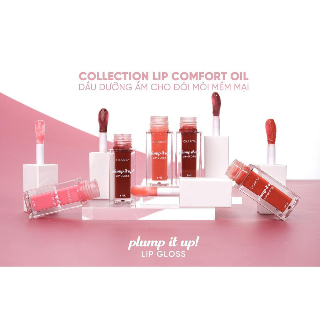 Son bóng Cilarita dưỡng ẩm, mềm mượt, không dính môi, màu siêu đẹp