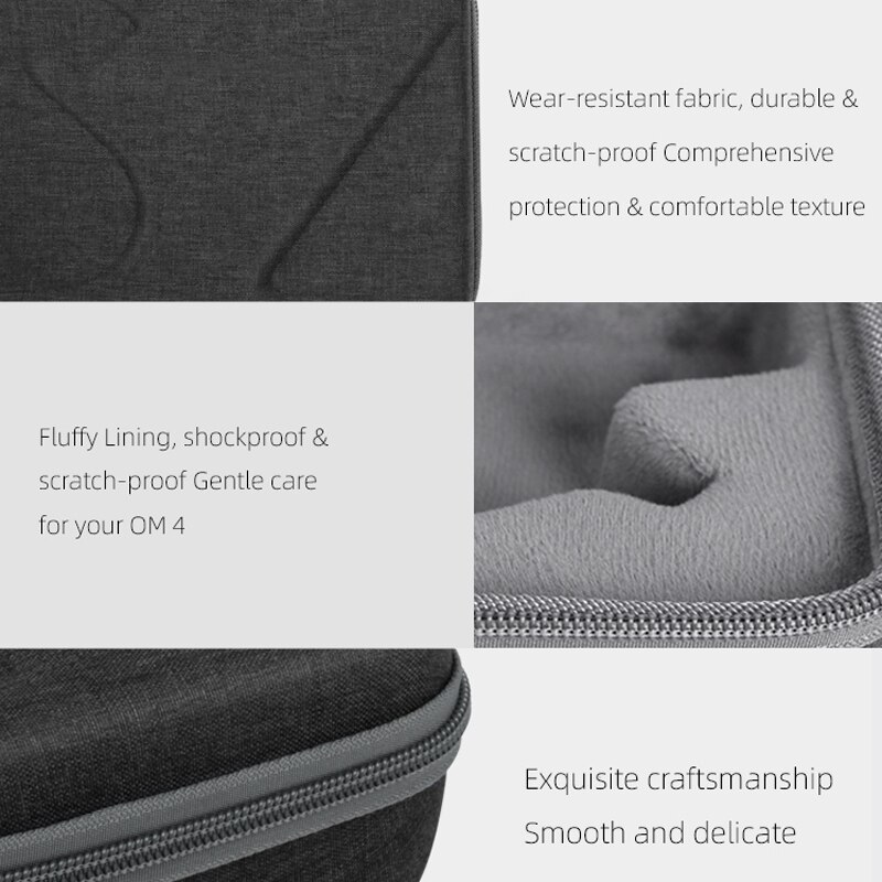 OSMO OM 4 Gimbal Portable Storage Bag Protetive Carrying Case Handheld Stabilizer Gimbal Bag for DJI Osmo Mobile 4 Accessories | BigBuy360 - bigbuy360.vn