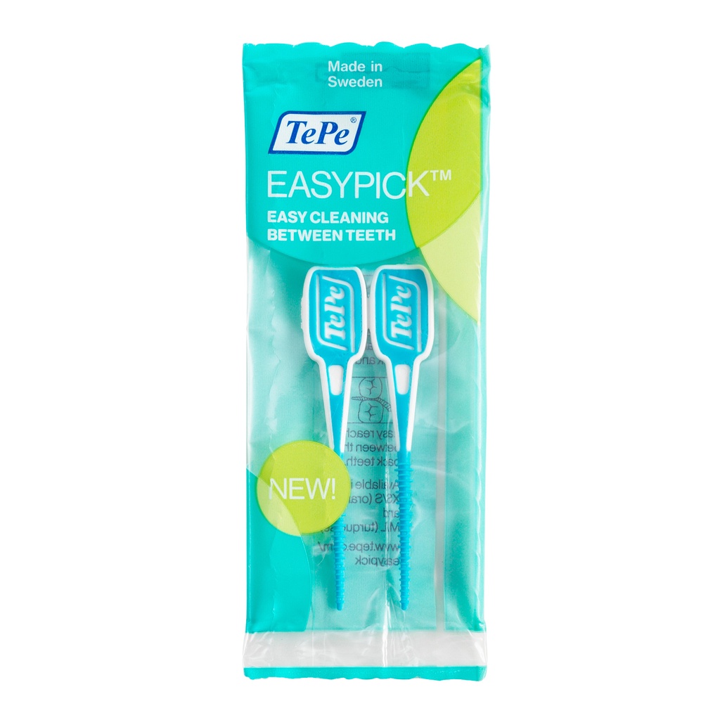 Tăm chải kẽ răng màu xanh Tepe easypick size M/L