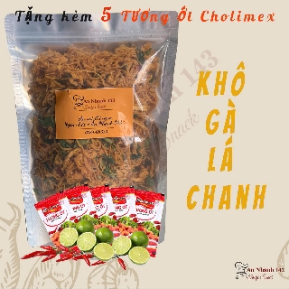 550 gram khô gà lá chanh tự làm gia truyền hà nội