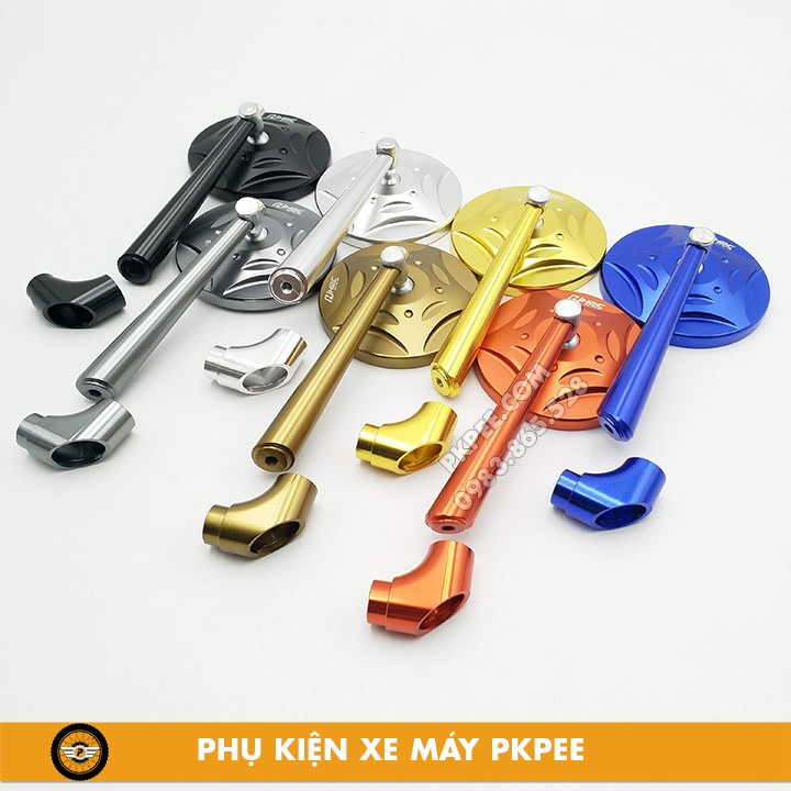 Kính Gương Chiếu Hậu H2C Mẫu Tròn CNC Ngôi Sao