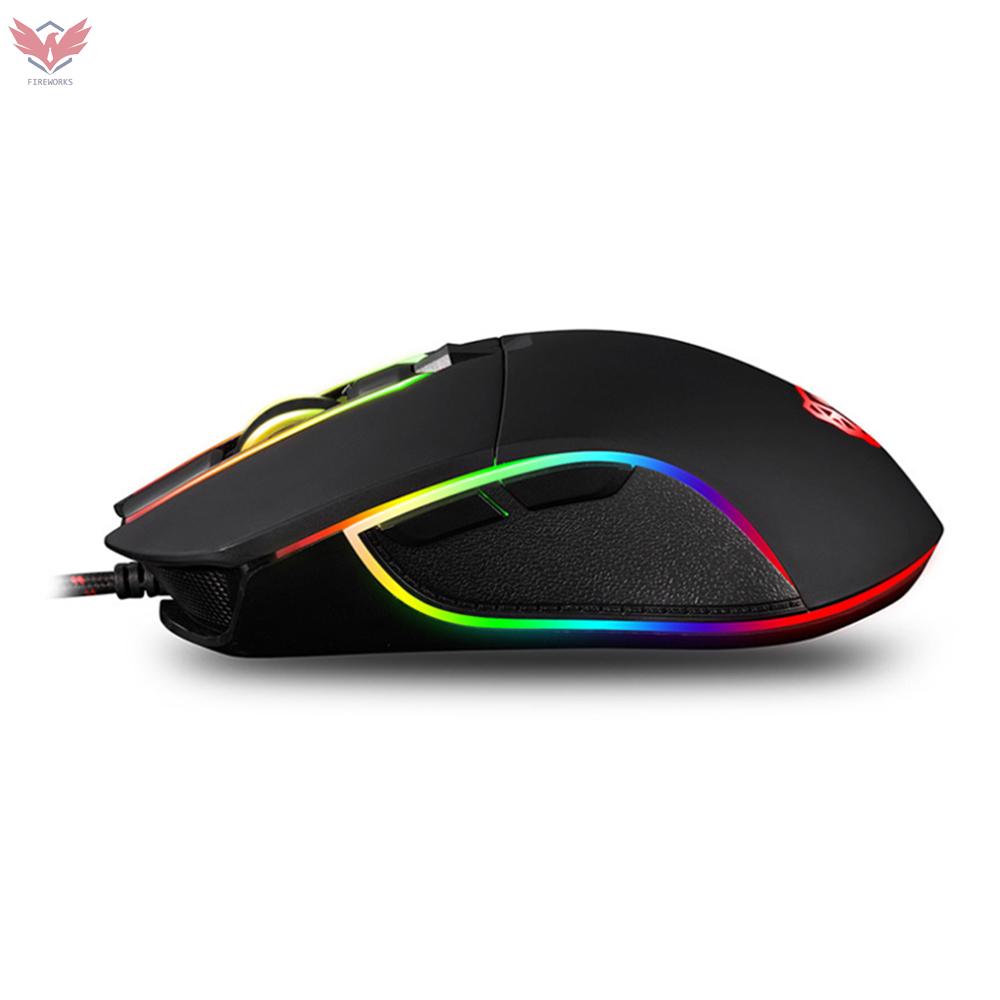 Chuột Quang Gaming Motospeed V30 Quang Học Có Dây 6 Nút Bấm 3500dpi