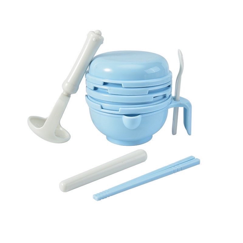 Bộ 10 Dụng Cụ Chế Biến Ăn Dặm Kiểu Nhật Cho Bé