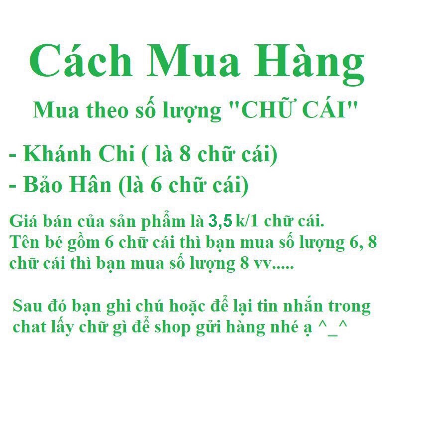 [3,5k/chữ][TẶNG DÂY] Dây Chữ Ghép Tên Trang Trí Sinh Nhật, Happy Birthday, Thôi Nôi, Đầy Tháng Cho Bé Trai, Bé Gái