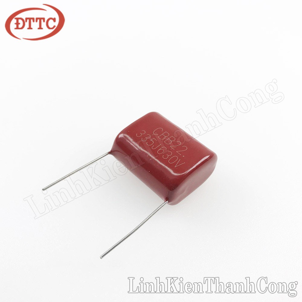 TỤ CBB 335J 3.3uF 630V P=25mm