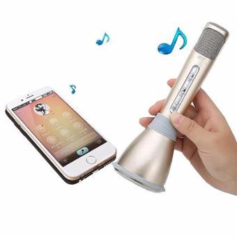 Micro karaoke cầm tay kiêm loa Bluetooth K068  
