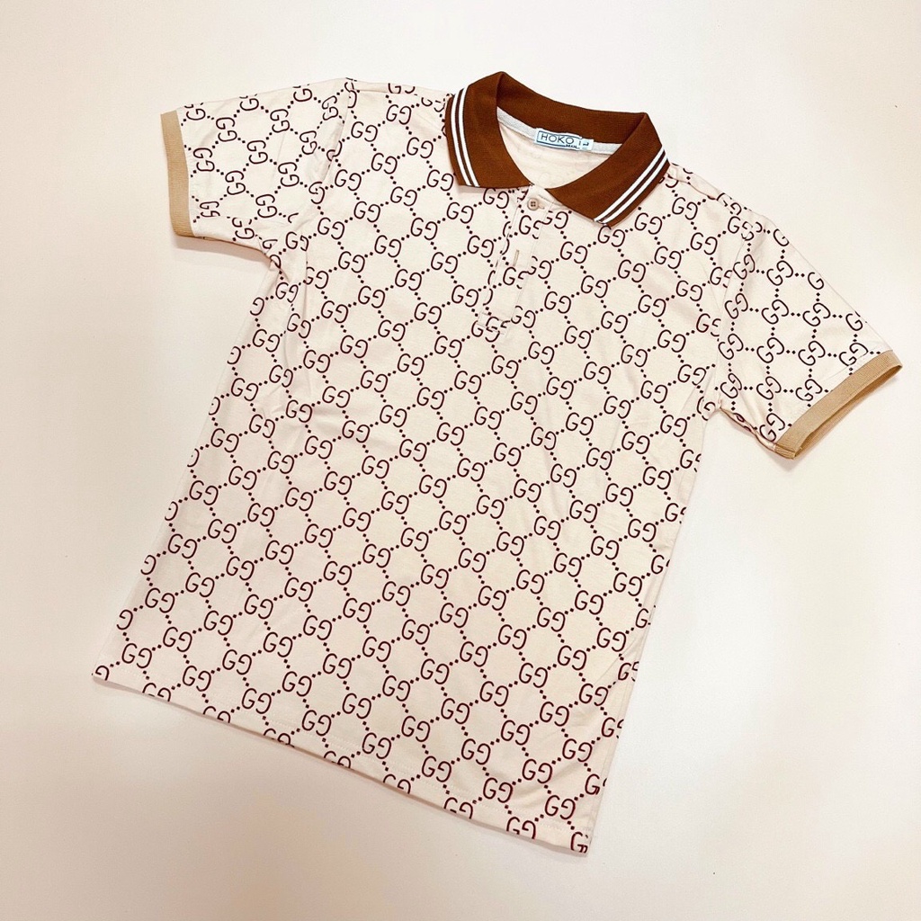 Áo thun POLO nam đẹp có cổ tay ngắn chất cotton co dãn 4 chiều phối họa tiết vân Cuicii cao cấp mẫu mới hot trend giá rẻ