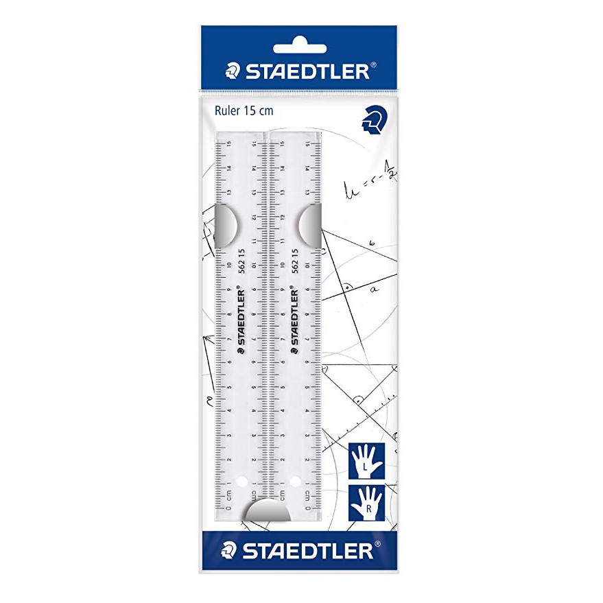 Túi 2 thước kẻ Staedtler 15cm 562 152 BP