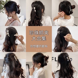 Kẹp tóc đính ngọc trai thời trang Trung Quốc cho nữ