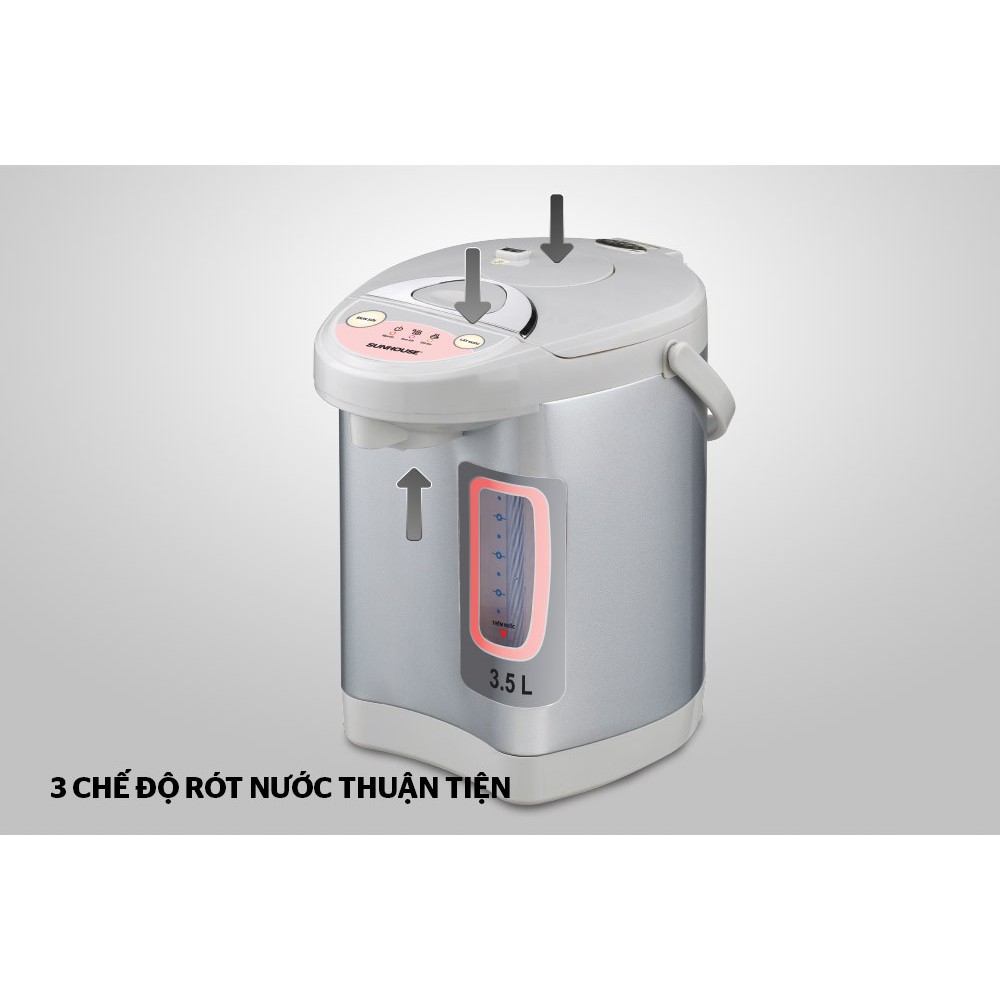 Bình thủy điện Sunhouse SH1535 (3.5L)