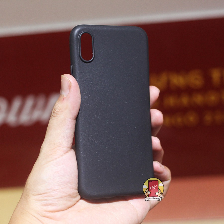 Ốp lưng iPhone XS/XR/XS MAX silicone cao cấp dẻo nhám chống trầy