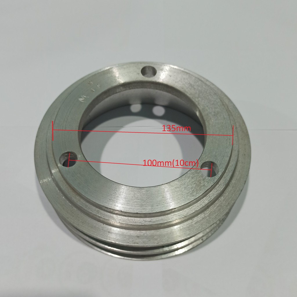 Buly Nhôm 18cm,20cm 2 Rảnh Bảng B cho động cơ Diesel Kubota