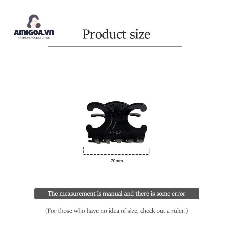 ✨✨Kẹp Tóc C  Đuôi Ngựa Thanh Lịch Dễ Phối Đồ Thời Trang Mùa Hè