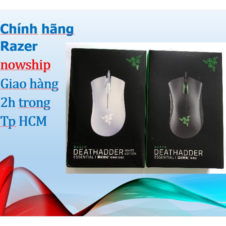 [ Hàng Hot ] Chuột game Razer DeathAdder Essential 6400dpi (mới 100%) hàng chính hãng.