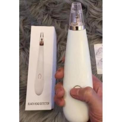 Máy hút mụn 3 đầu kèm pin . ^