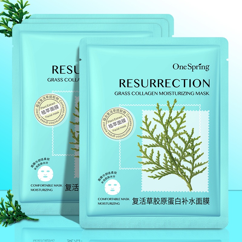 Mặt nạ giấy thiên nhiên ONE SPRING dưỡng trắng da cấp nước giảm mụn thải độc hương trái cây