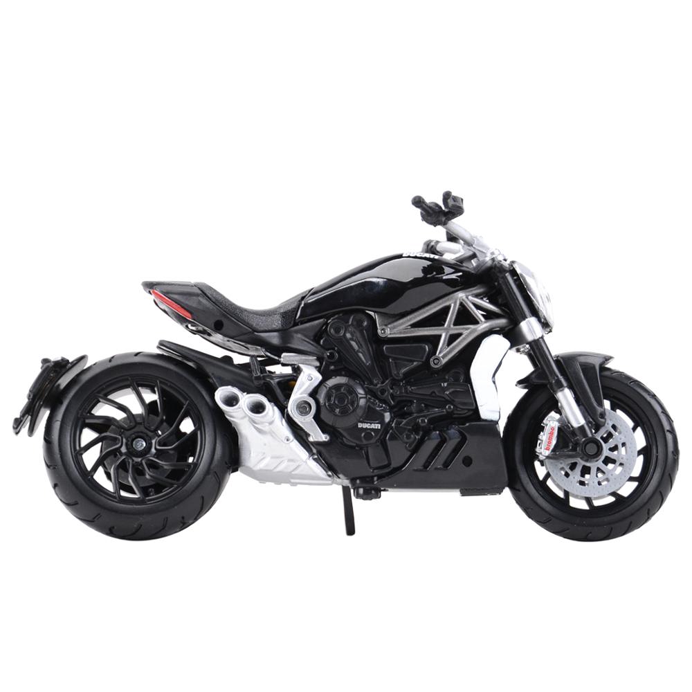 Bburago 1:18 2016 Ducati Xdiavel S Die Cast Đồ chơi mô hình tĩnh mô tô sưu tầm