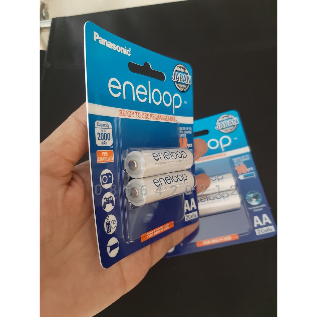 Pin sạc Panasonic Eneloop 2000mAh (vỉ 2 viên)