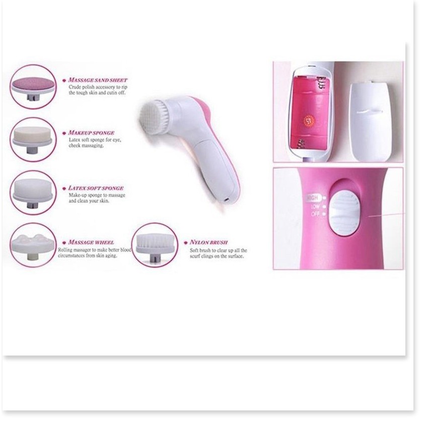Máy rửa mặt 💓FREESHIP💓 Máy rửa mặt Beauty Care massage chăm sóc da mặt cầm tay làm cho làn da mịn màng, tươi sáng  2200 | BigBuy360 - bigbuy360.vn