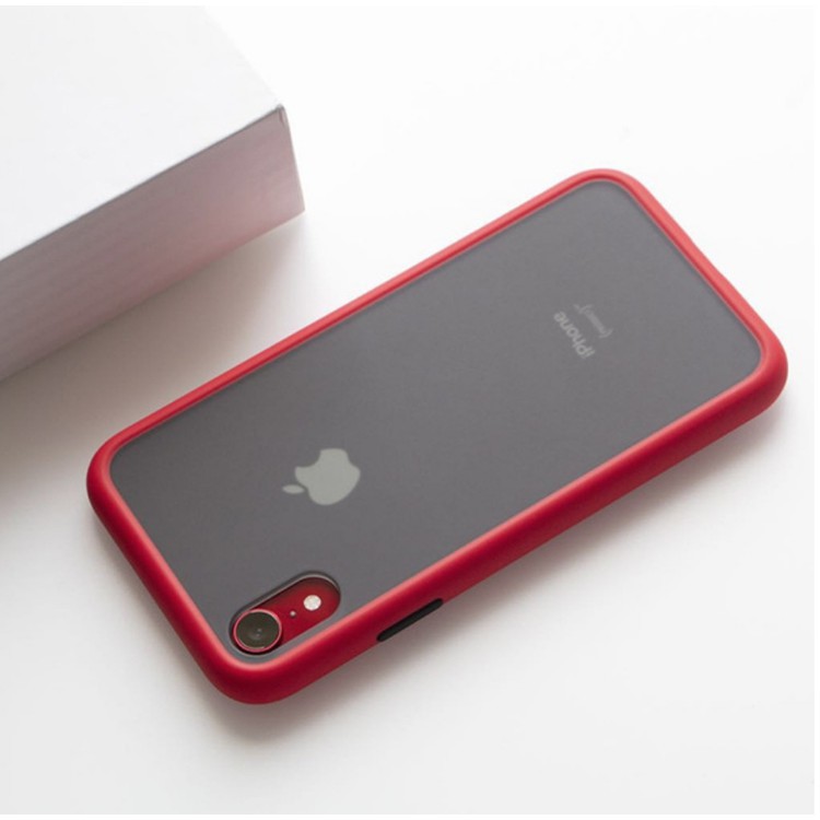 [iPhone] Ốp lưng iPhone 6/6 Plus 7/7 Plus/8 Plus/ X/ XS/ XS Max/ XR/ 11/ 11 Pro/11 ProMax chống sốc ốp nhám mờ viền màu | BigBuy360 - bigbuy360.vn