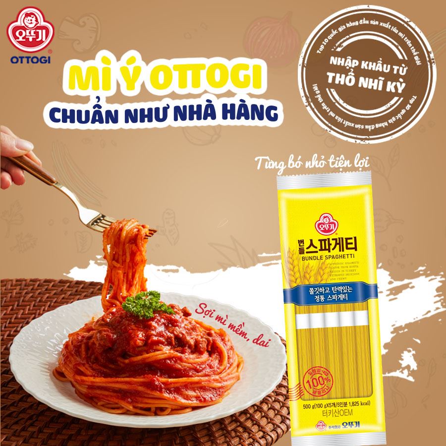 Mì Ý Spaghetti Ottogi 500g