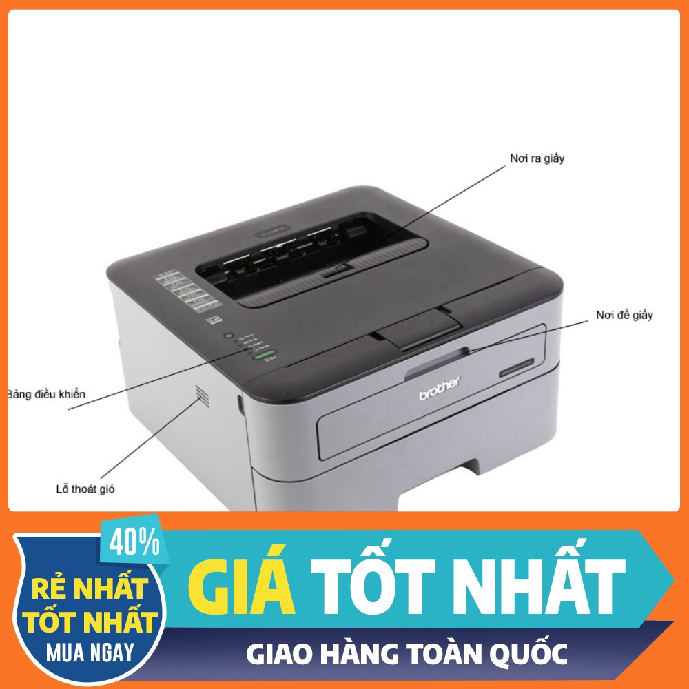 Máy in Laser Brother HL-L2321D - Đảo mặt tự động