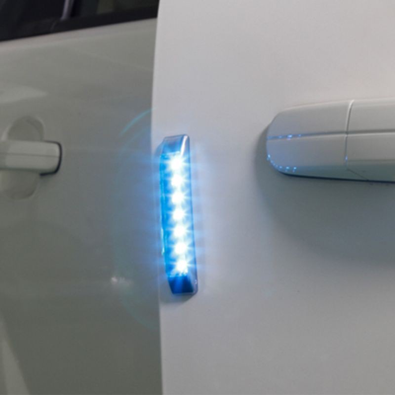 Đèn Led Gắn Cửa Xe Hơi Sử Dụng Năng Lượng Mặt Trời Chống Va Chạm
