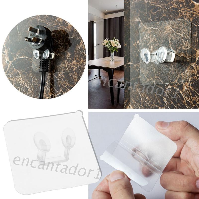 Móc Dán Tường Treo Phích Cắm Tiện Lợi