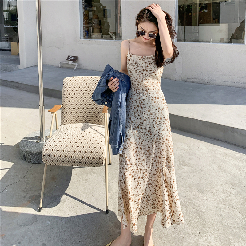 Đầm Hoa Hai Dây Thời Trang Hè 2021 Cho Nữ | BigBuy360 - bigbuy360.vn