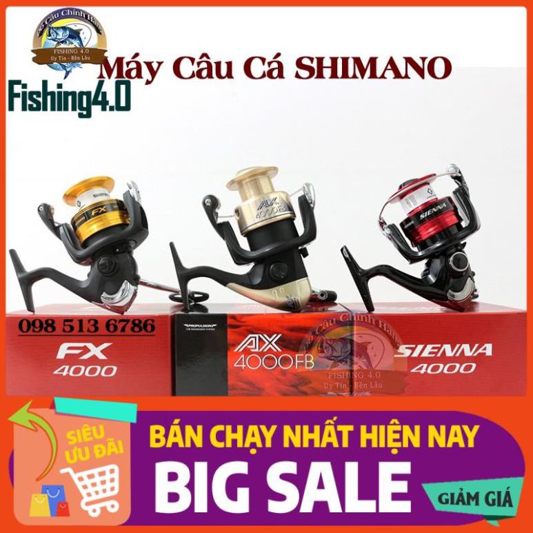 Máy câu Cá Shimano FX 2019 Shimano AX Shimano SIENNA 2019 2500 4000