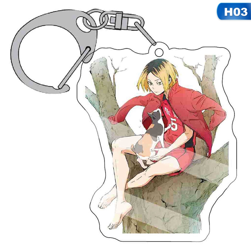 Móc Khóa Cao Su Haikyuu