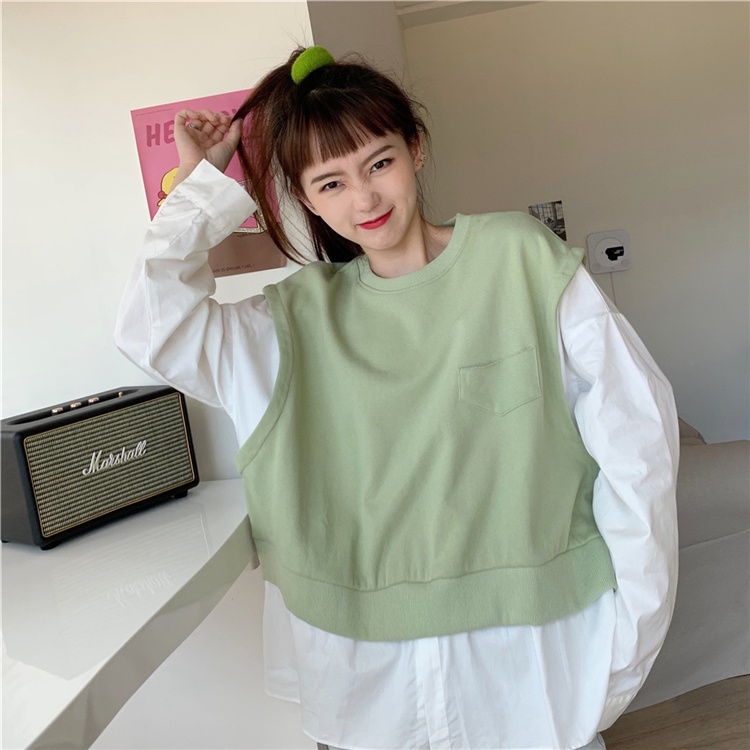 Áo len nữ dài tay cổ tròn thời trang