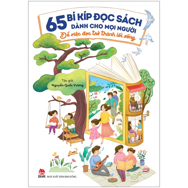 Sách 65 Bí Kíp Đọc Sách Dành Cho Mọi Người - Để Việc Đọc Trở Thành Lối Sống