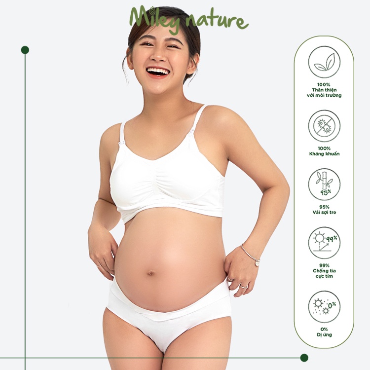 Áo Ngực Cho Con Bú Miley Lingerie Vải Sợi Thiên Nhiên Cao Cấp Bamboo BRB0203