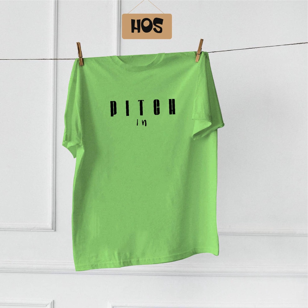 Áo thun HOS pitch in - form unisex 100% cotton